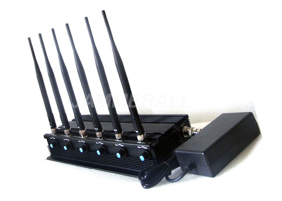 6W Tất cả Bộ chặn tín hiệu WiFi / Bộ chặn thiết bị có Quạt làm mát tích hợp