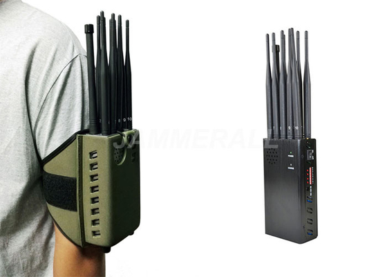 10 Anten LoJack Jammer Portable All - In - One Blocker Signaler