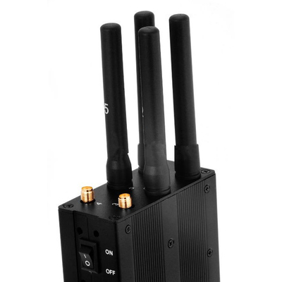 Điện thoại nhỏ gây nhiễu tín hiệu Szie 3G 4G Điện thoại cách ly WiFi có thể lựa chọn 3W 6 Anten