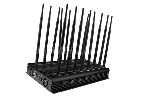 chất lượng  16 Antennas UHF VHF Jammer , All - In - One Cell Phone Signal Blocker nhà máy sản xuất
