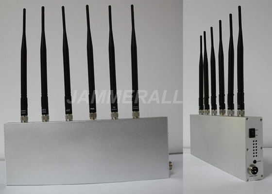 6 Anten ức chế tín hiệu điện thoại di động, Bộ gây nhiễu tín hiệu 3G / WiFi mạnh mẽ