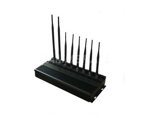 Thiết bị gây nhiễu UHF VHF công suất cao, WiFi GPS LoJack 3G Ức chế tín hiệu điện thoại di động