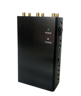 6 Anten Bộ di động Tín hiệu Thiết bị gây nhiễu Tín hiệu Bộ chặn GPS 3G 4G có thể lựa chọn 3W